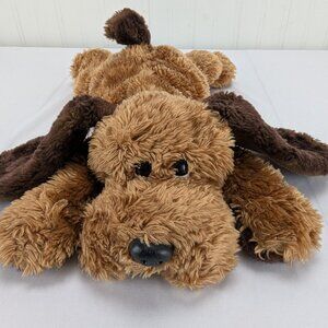 Vintage Ty Brown Dog Plush 15" Stuffed Animal 2001 Two Tone Puppy Security Toy